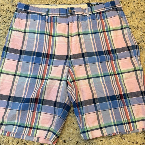 Ralph Lauren Polo Men's Plaid Shorts - Picture 1 of 4